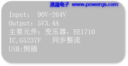 5V3.4A USBݔ·D BOM list,h댧wG5237F,Ȳ